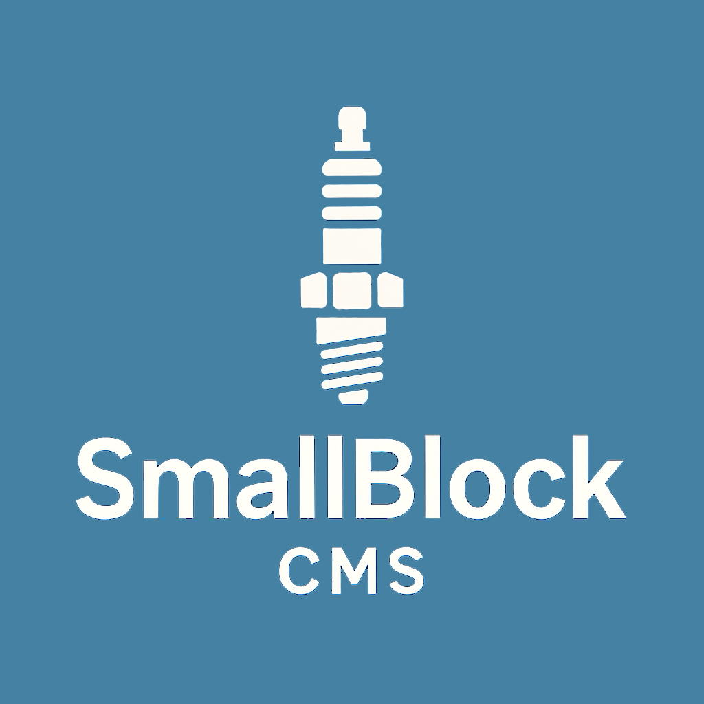 SmallBlock CMS